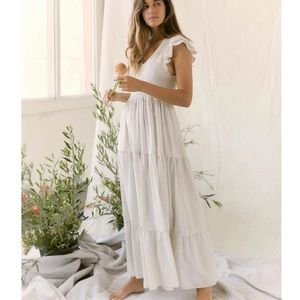 Christy Dawn Bodie Dress in Alabaster Ditzy